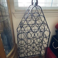 Tall Wine Rack - $40