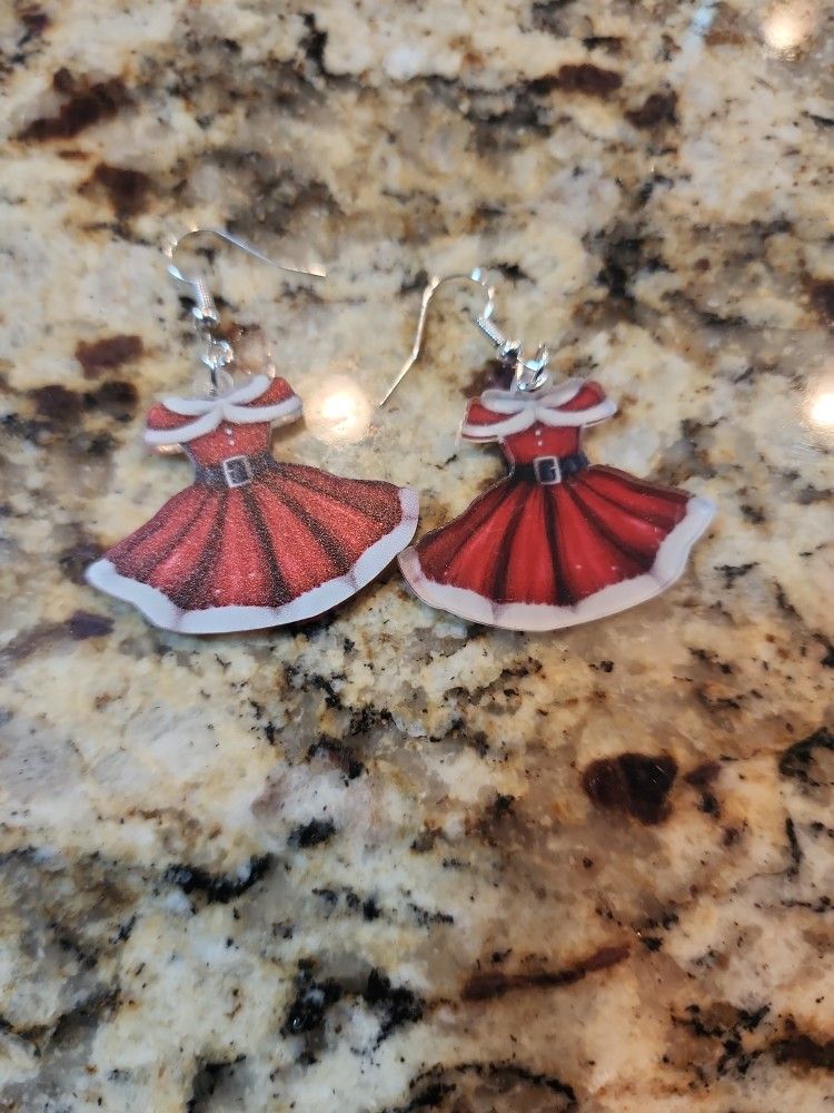 Mrs. CLAUSE EARRINGS