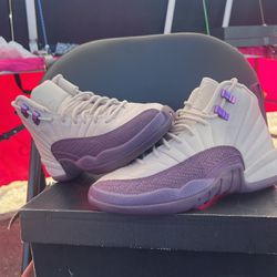Jordan 12 Gs Pro Purple Size 5