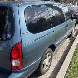 2001 Nissan Quest Mini Van 226162 Millas Asi Como Esta 