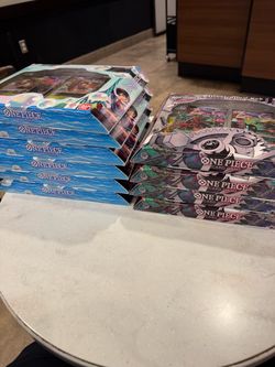 One Piece Card Game illustration Boxes