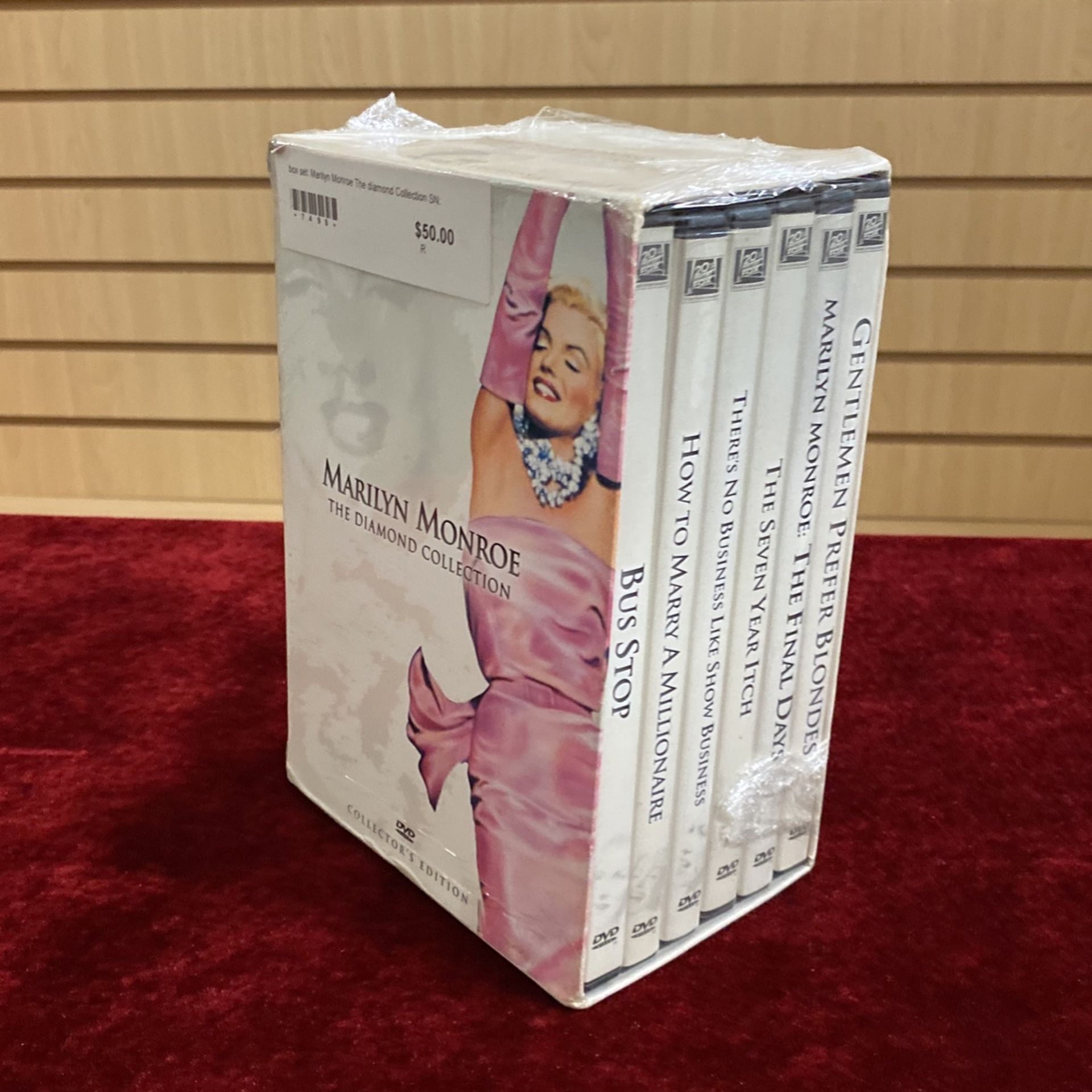 MARILYN MONROE, The Diamond Collection Dvd Collectors EditionMARILYN MONROE, The Diamond Collection Dvd Collectors Edition