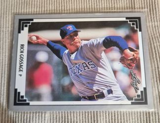 Rich Gossage Texas Rangers Baseball Card