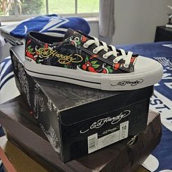 Ed Hardy Low Lace Cat MENS 10