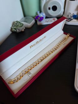 14kt gold Cuban bracelet