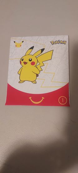 Sealed 25th anniversary Pokémon mcdonald's pack 2021