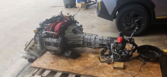 2020 Subaru BRZ motor and transmission