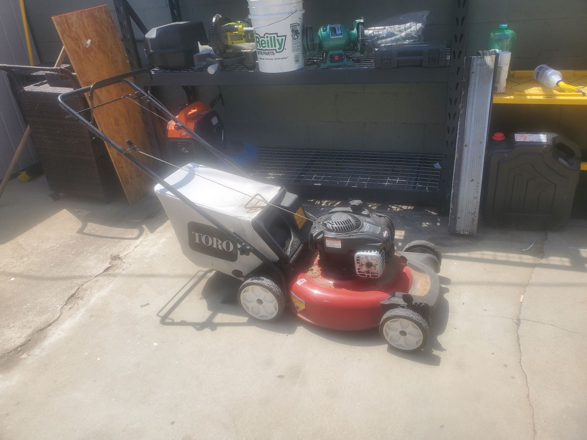 Lawn mower gas