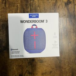 Ultimate Ears Wonderboom 3 Bluetooth Speaker (new)