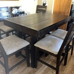 Kitchen Table From MOR Furniture 6 Chairs- Review Description Below 