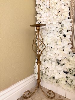 Vintage Gold Candle Holder/Decorative Item