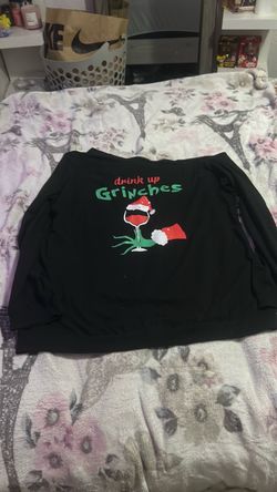 Drink Up Grinches Christmas Sweatshirt