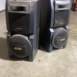 Two Boom Speakers 