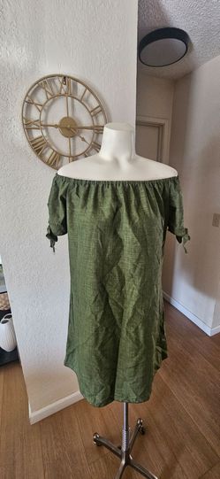 Cold shoulder dress