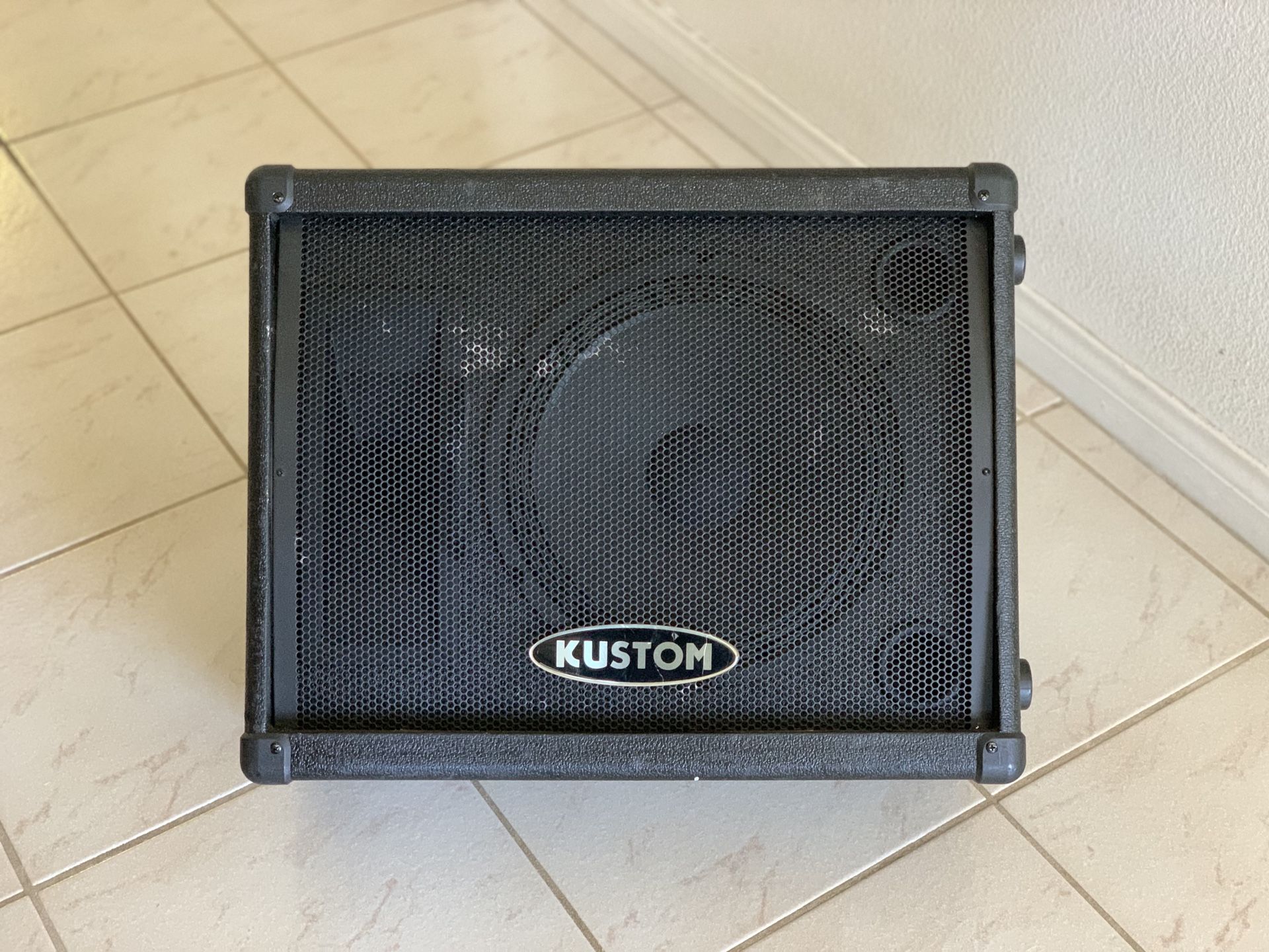 Kustom KPC12M 12" Monitor Speaker Cabinet with Horn