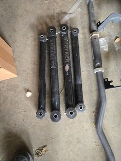 Dodge Ram 2(contact info removed) front upper & lower Stryker control arms