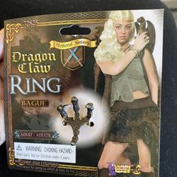 New, Dragon Claw Adjustable Ring 🐉 