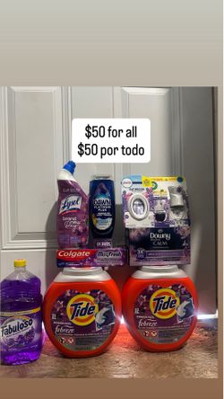 Tide Laundry Detergent Bundle
