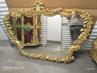 Cilliini rococo mid century mirror