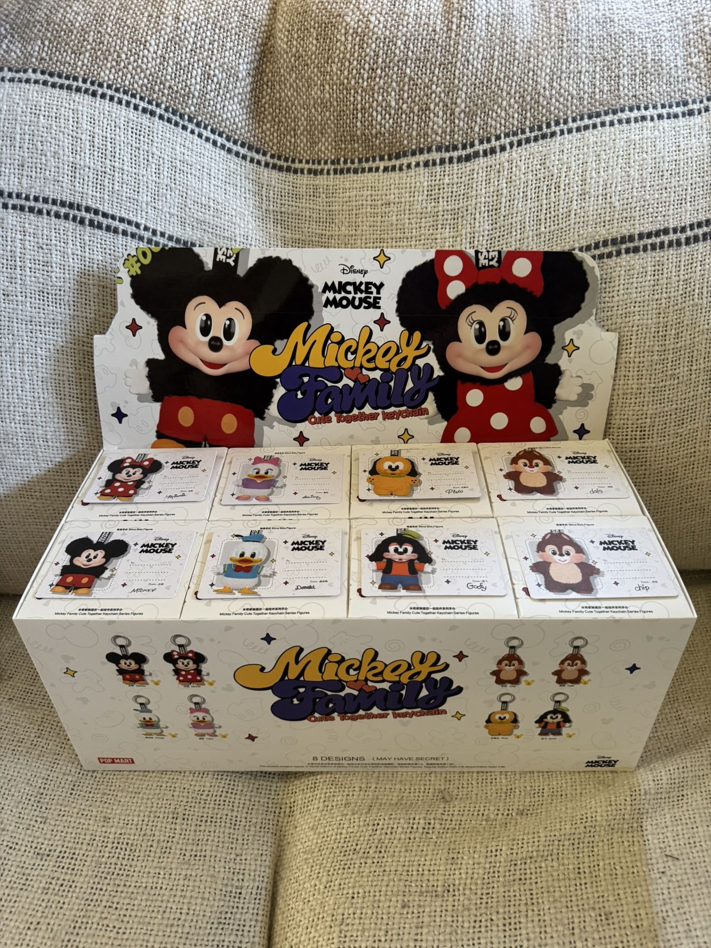 Labubu Disney Mickey Family