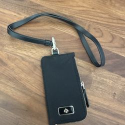 Kate Spade Card Holder NEW BLACK 