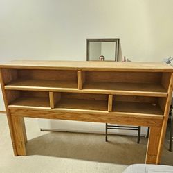 Oak Headboard 