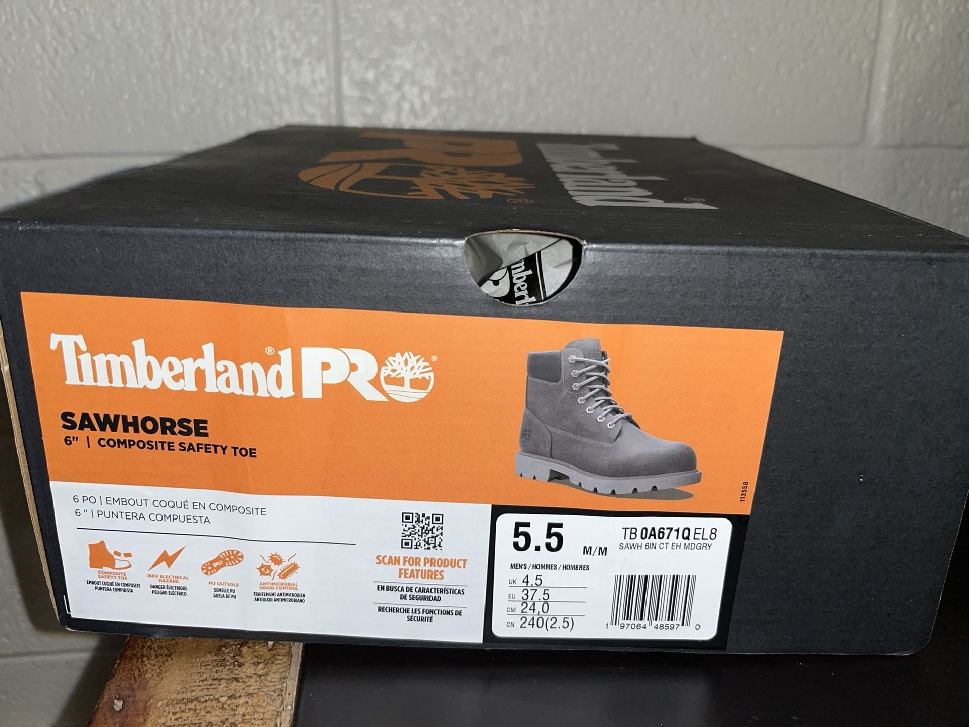 Size 7 Timberland Women’s work boots