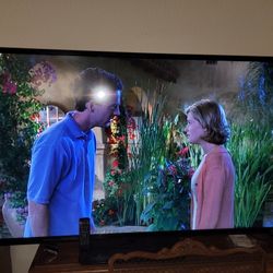 70" Vizio Flat Screen W Remote and Roku Equipment