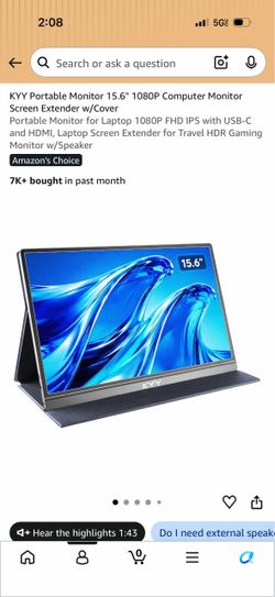 KYY Portable Monitor