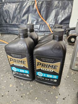 Prime Series 10W-30 Motor Oil 4 Quarts