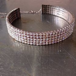 Rhinestone Necklace 