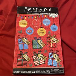 FRIENDS 12 Days Of Christmas Bath Bombs 