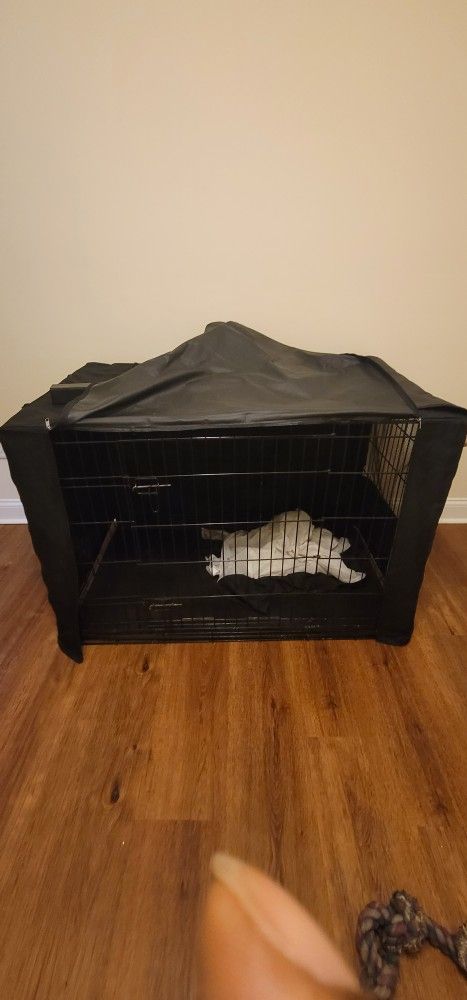 48 Inch Dog Crate With Cover
