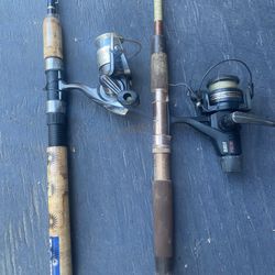 Fishing poles
