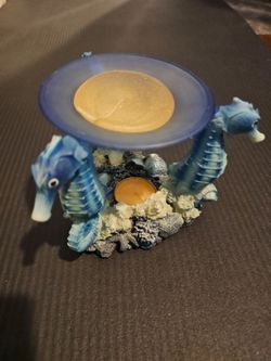 Seahorse Candle Holder