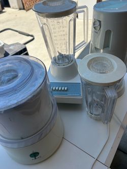 Krups Ice Cream Maker, Hamilton Beach Blender, and Coffee Grinder Bundle