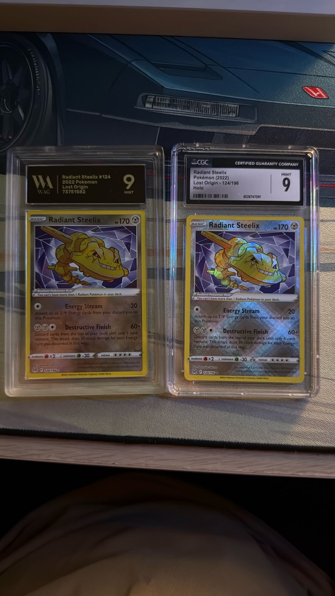 Pokemon Card Slabs
