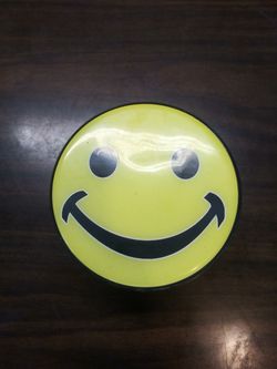 Smiley Face Trailer Hitch Cover / Positive Energy is Cool!