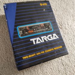 Targa Receiver Stereo Headunit