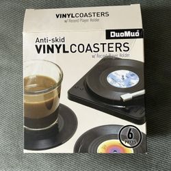 Vinyl Coasters
