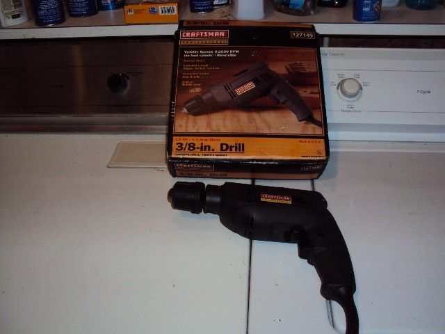 Craftsman corded drill