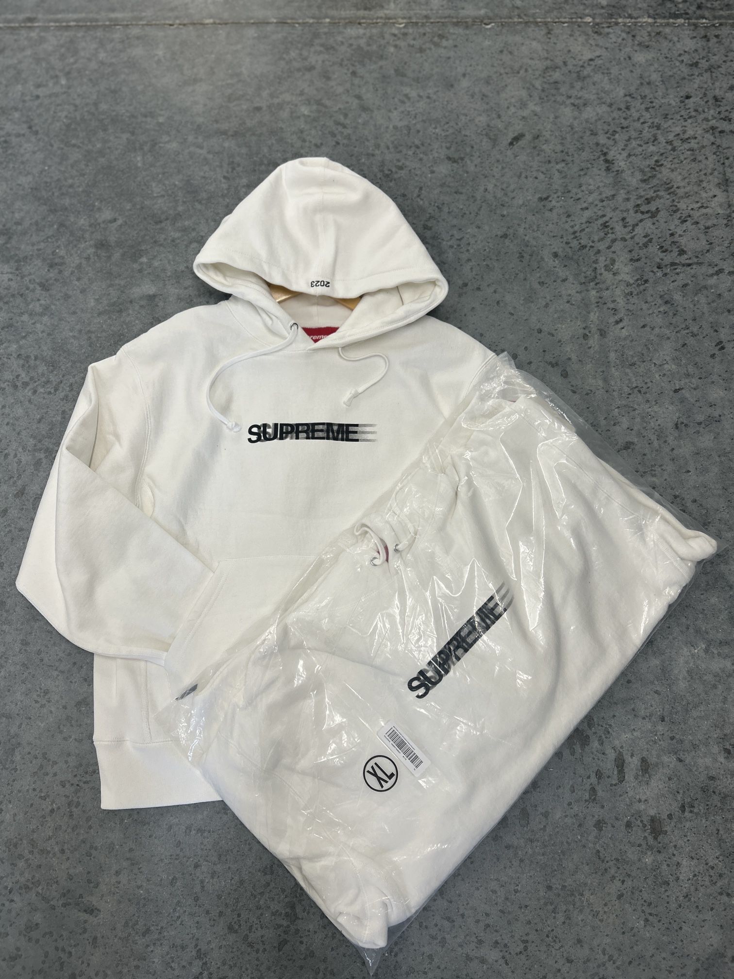 Supreme 2023 Motion Logo Hoodie