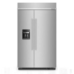 🔥 KitchenAid 48” Built-In Side-by-Side Refrigerator – Model KBSD708MSS00 🔥