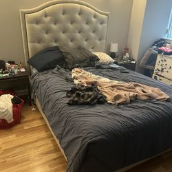 Bed Frame Only With Headboard 
