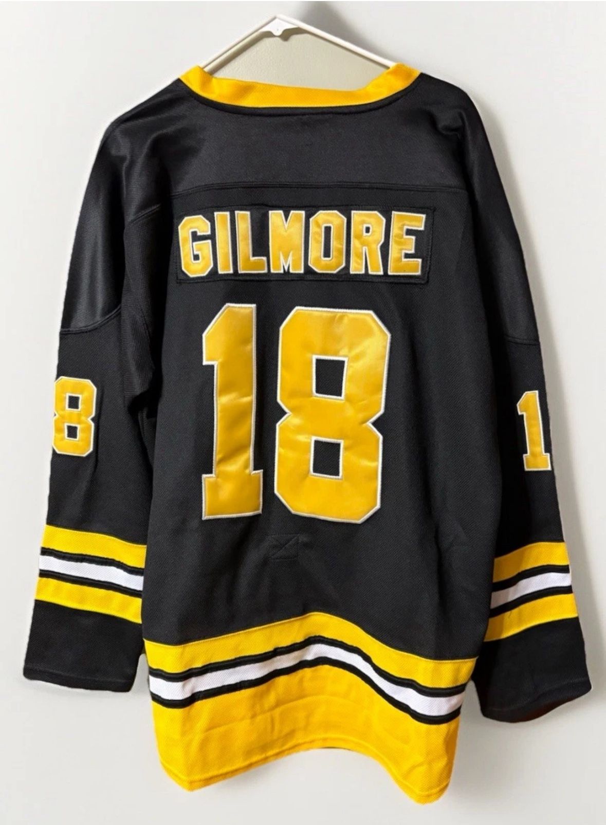 Happy Gilmore Movie Hockey Jersey #18 Boston Adam Sandler Men's Size Large
