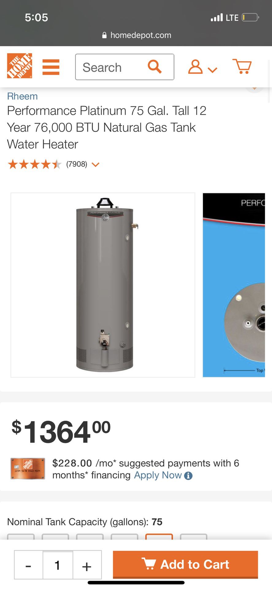 Water heater  For Sale