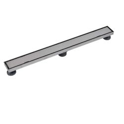 Designline 32 in. Linear Shower Drain Tile-in Grate in Stainless Steel