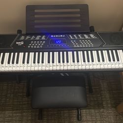Rockjam Rj5061 Electronic Piano w/ Stool