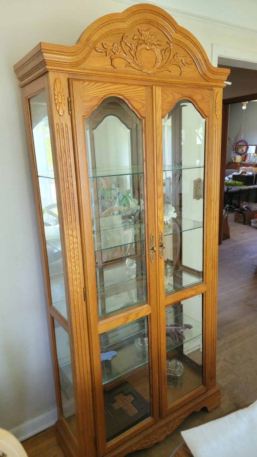 Amish Made Curio Cabinet