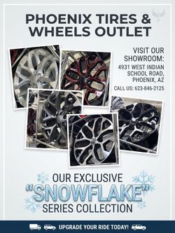 OUR EXCLUSIVE "SNOWFLAKE" SERIES COLLECTION Vehicle Fitment: Stop settling for standard stock styling when your 6-lug truck or SUV can command the